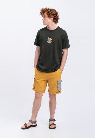 Kaft Shirt 'The Land' in Grijs