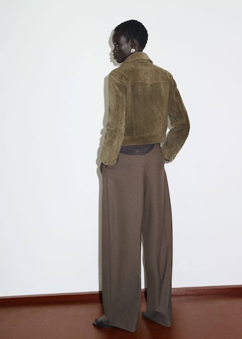 MANGO Between-Season Jacket in Green