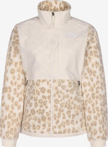 THE NORTH FACE Fleece Jacket 'Printed Denali 2' in Beige: front
