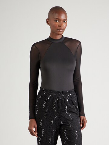 ABOUT YOU Shirt 'Cassidy' in Schwarz: Vorderseite