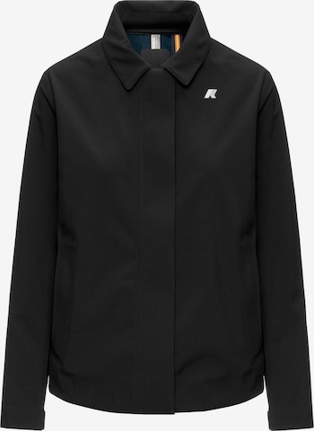 K-Way Winterjacke in Schwarz: Vorderseite