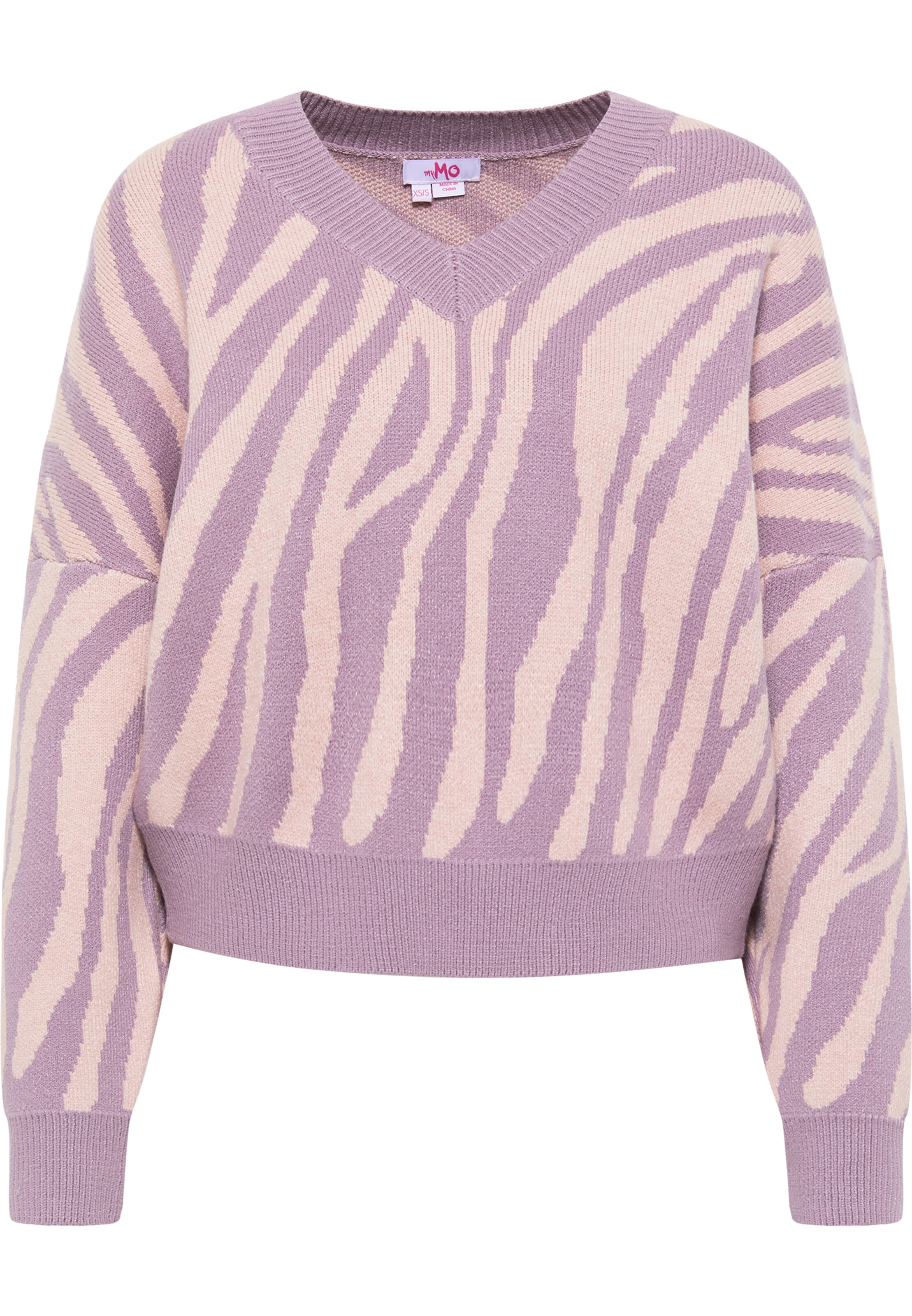 MYMO Trui in Lila: voorkant