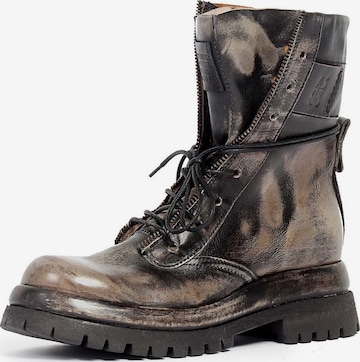 Bottes à lacets 'Delphi' A.S.98 en noir : devant