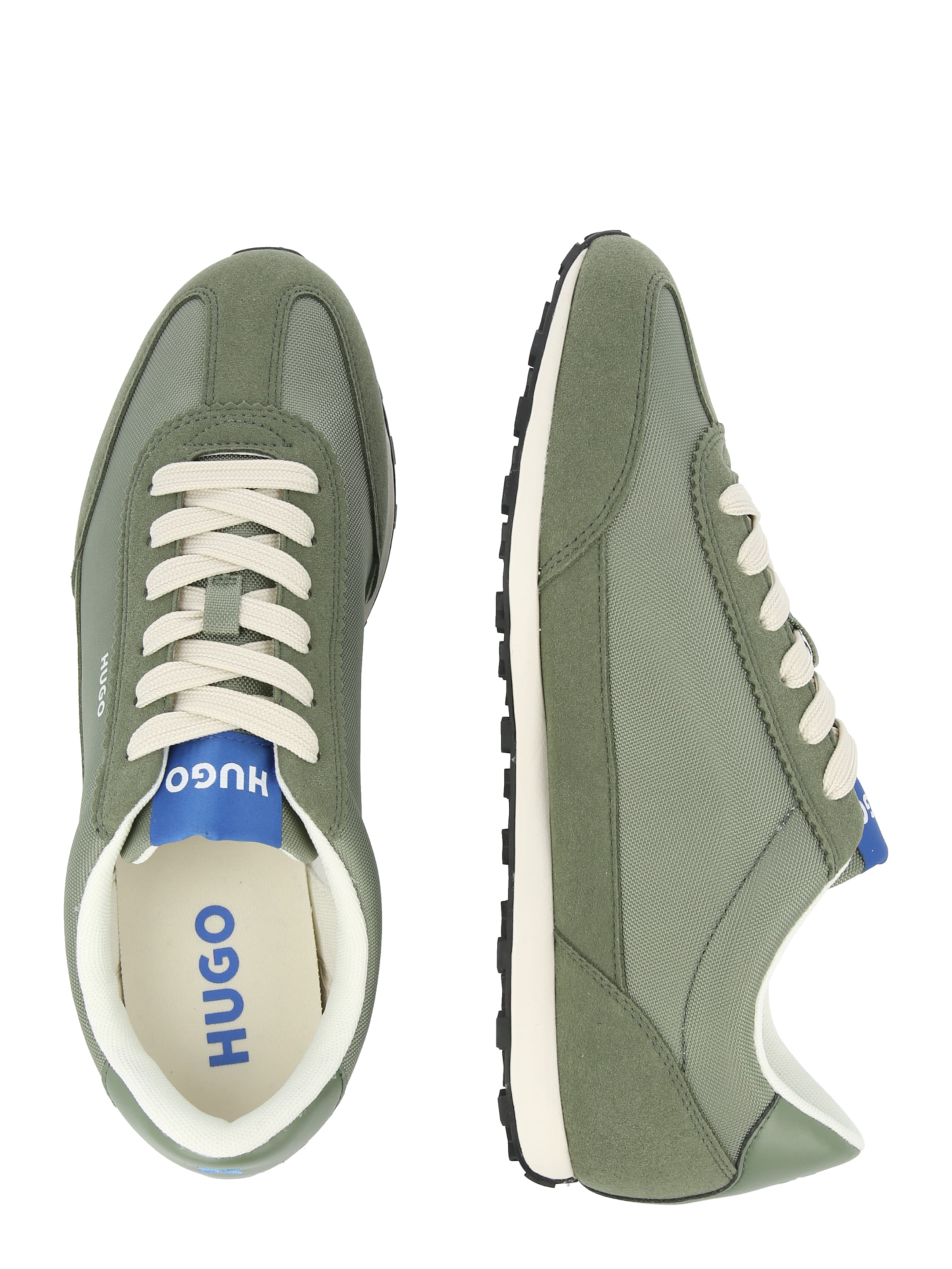Sneaker bassa 'Jared' di HUGO in verde