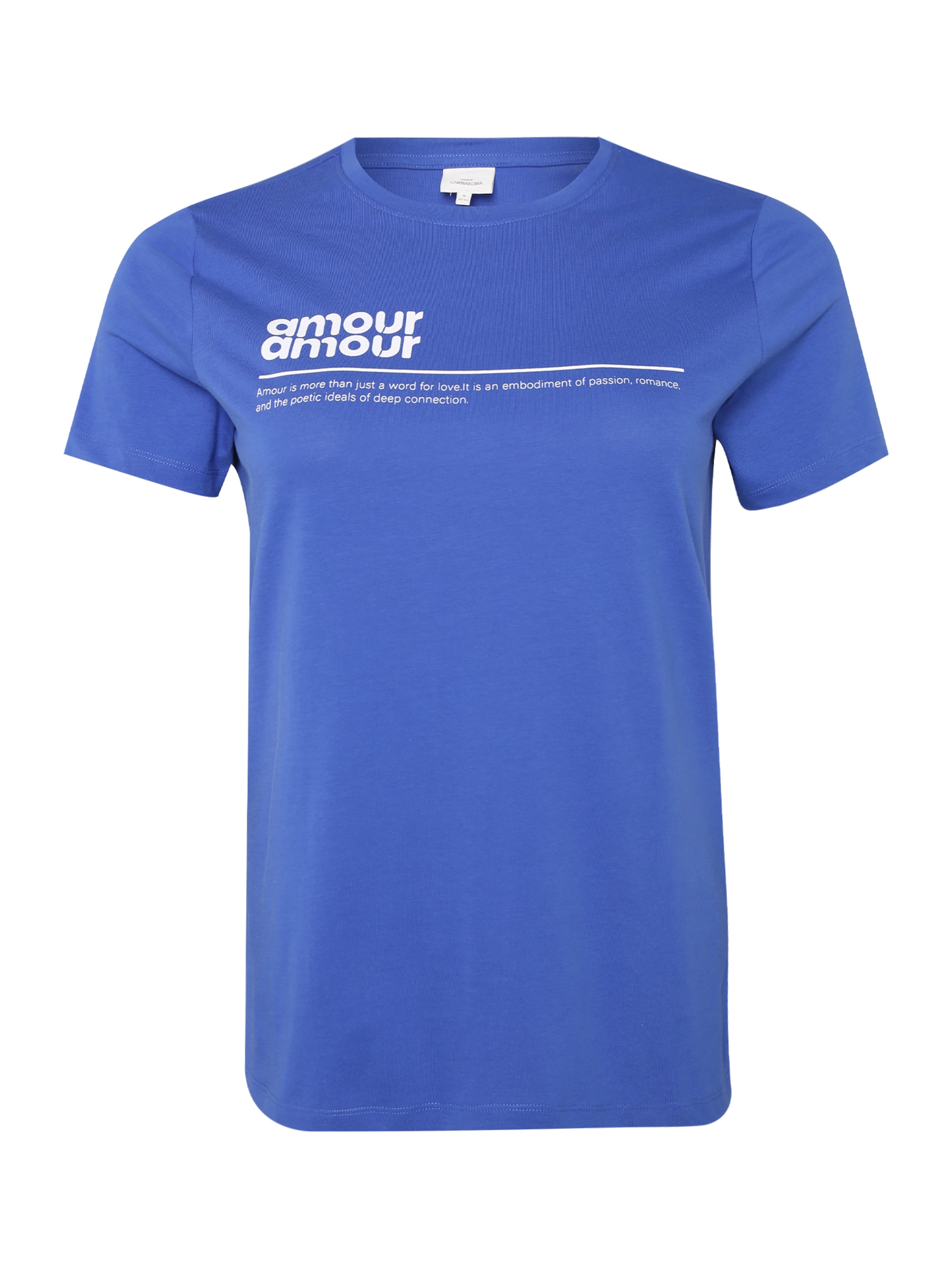 ONLY Carmakoma Särk 'CARSONYA', värv sinine: eest vaates