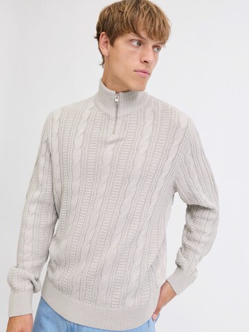 Pullover 'JREBLUKE' di JJ Rebel in grigio