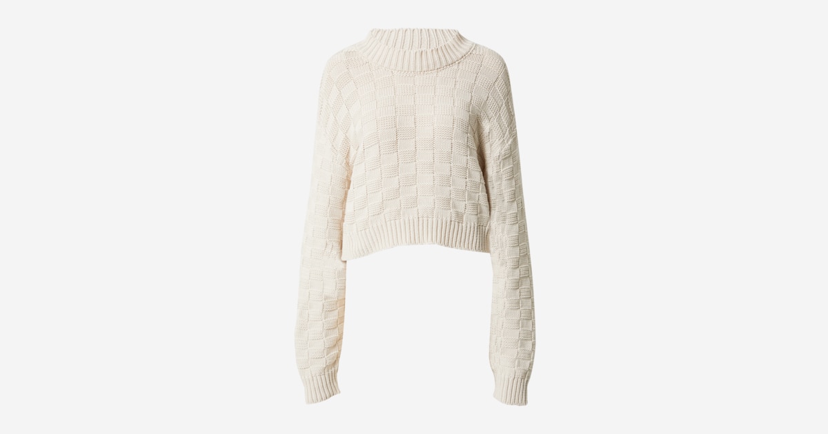 A LOT LESS Pullover 'Doro' i Offwhite | ABOUT YOU