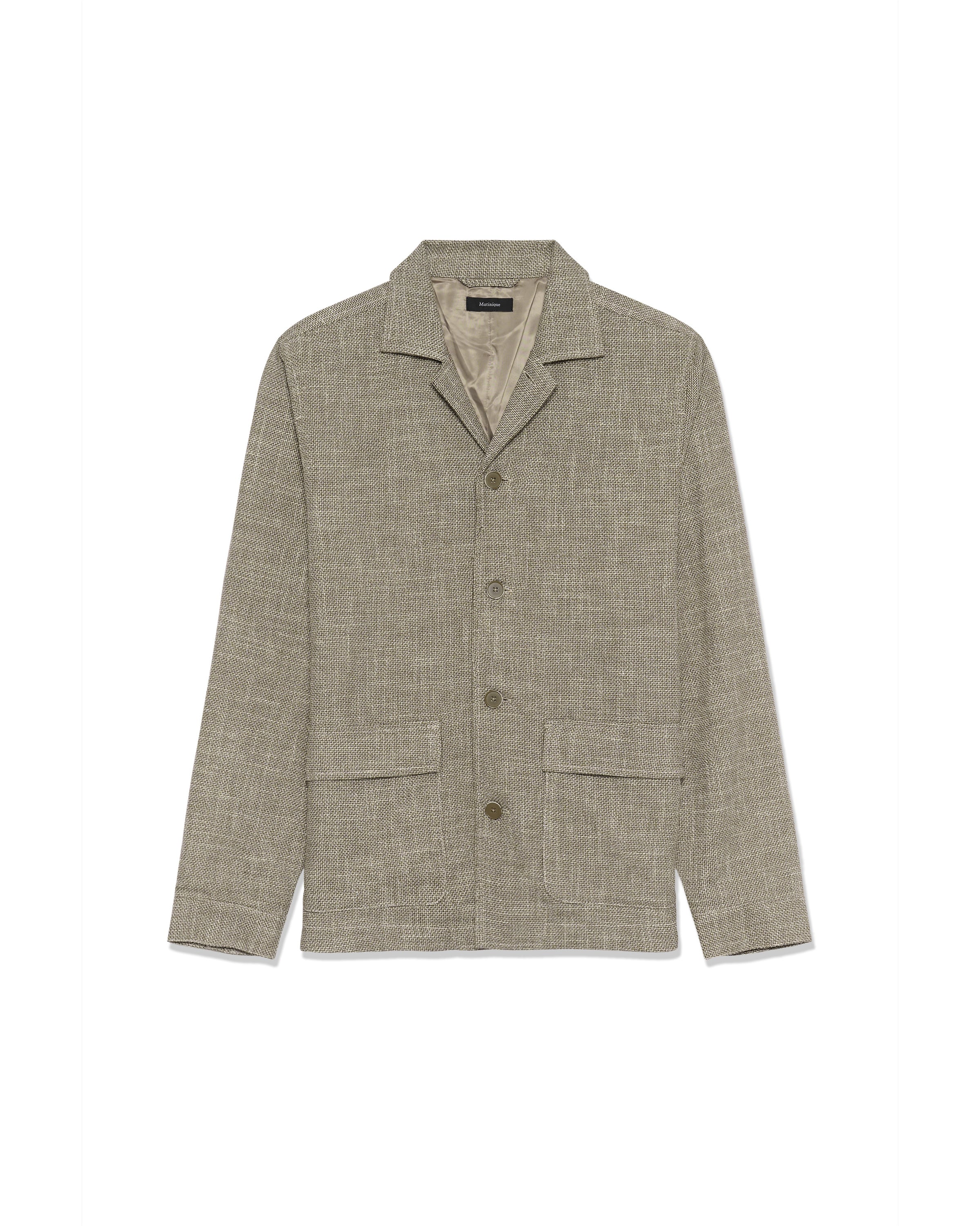 Matinique Tussenjas 'MALaus' in Beige: voorkant