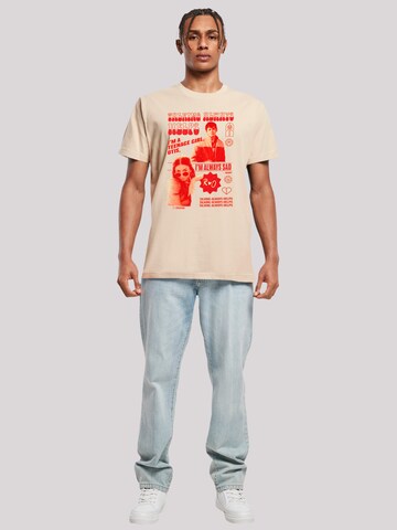 T-Shirt 'Sex Education Otis Talking Helps Netflix TV Series' F4NT4STIC en beige