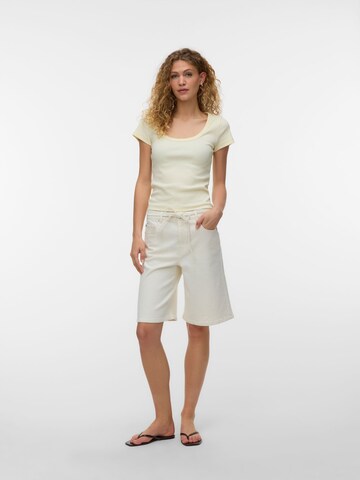 VERO MODA Loosefit Jeans 'VMWilla' in Beige