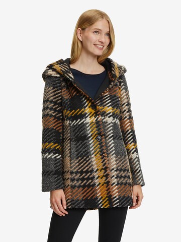 Amber & June Between-Seasons Coat in Mixed colors: front