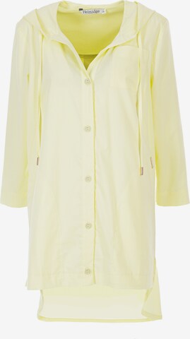 HELMIDGE Blouse in Geel: voorkant