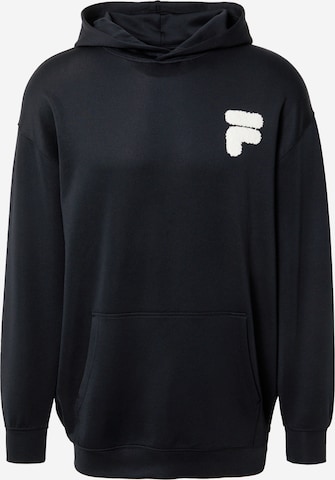 FILA Sweatshirt 'CATANZARO' in Black: front
