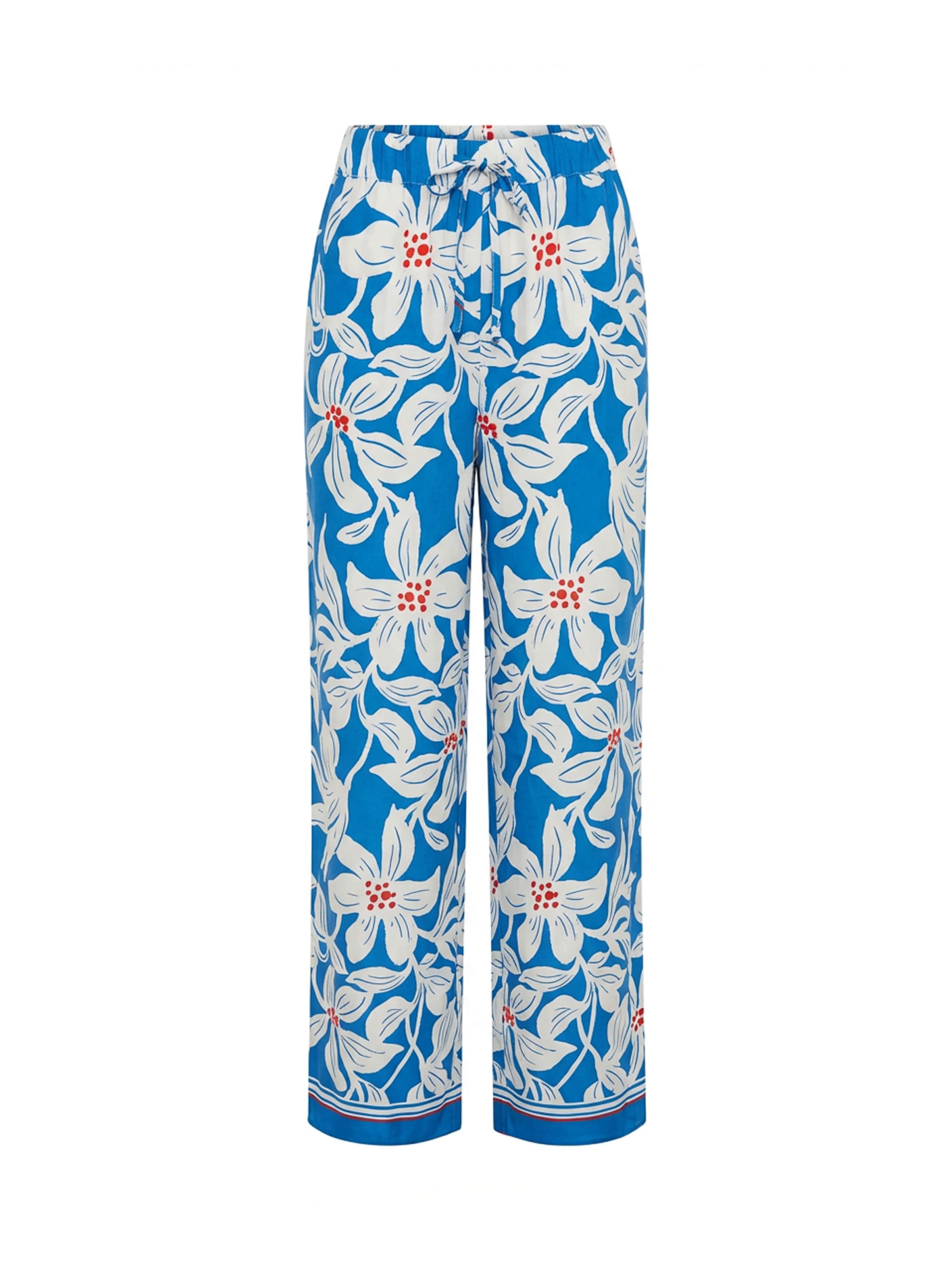 Guido Maria Kretschmer Women Wide Leg Bukser 'Rylie' i blå: forside