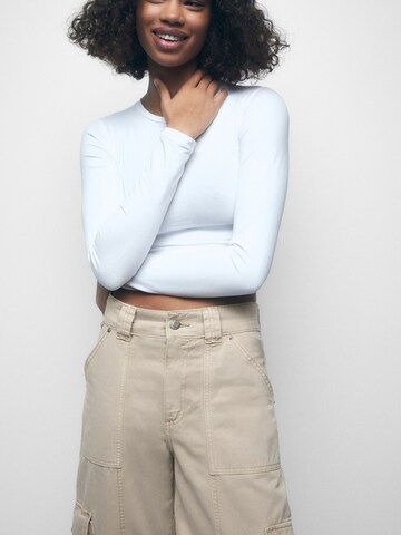 Pull&Bear Loosefit Hose in Beige