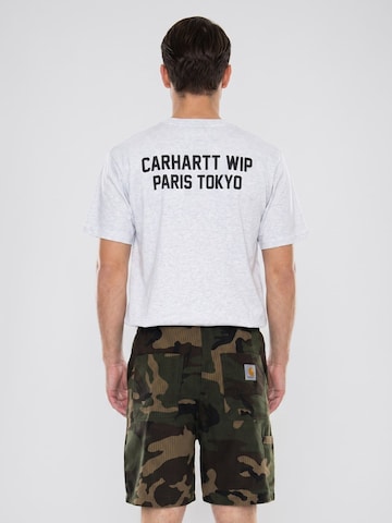 Carhartt WIP Baggy Broek 'Southfield Short Camo Laurel' in Groen