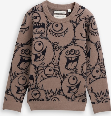 TOM TAILOR Pullover in Braun: Vorderseite