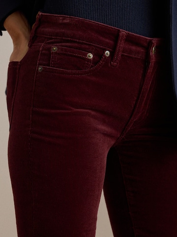 Regular Pantalon Lauren Ralph Lauren en rouge