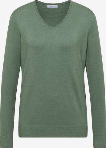 CECIL Pullover in Grün: Vorderseite
