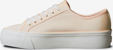 Calvin Klein JeansNiske tenisice - žuta boja: prednji dio