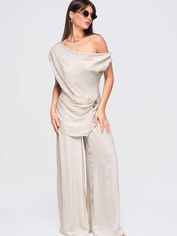 Ombre Blus i beige