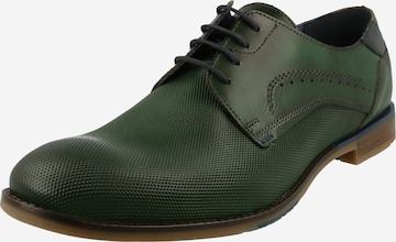 Scarpa stringata 'NAMIR' di LLOYD in verde: frontale