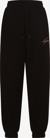 Tommy Jeans Tapered Broek in Zwart: voorkant