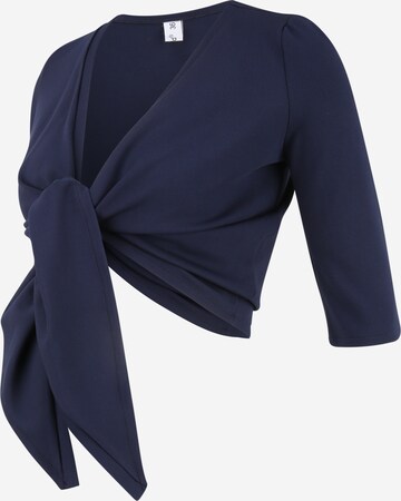 Bebefield Shirt in Blauw: voorkant