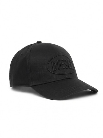 DIESEL - Gorra 'NEW-CAP-D' en negro: frente
