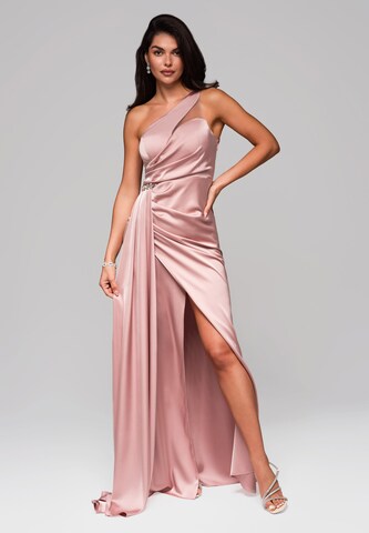 Ombre Evening Dress in Pink
