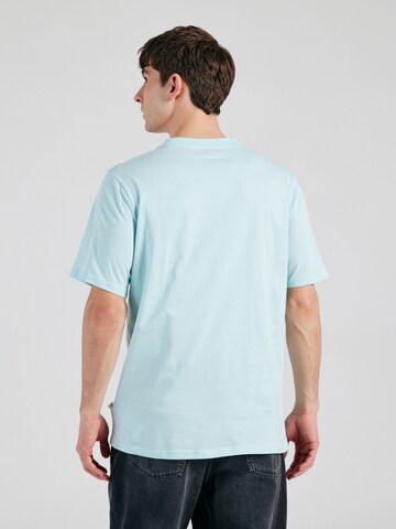 KnowledgeCotton Apparel Bluser & t-shirts 'Mountain Owl' i blå