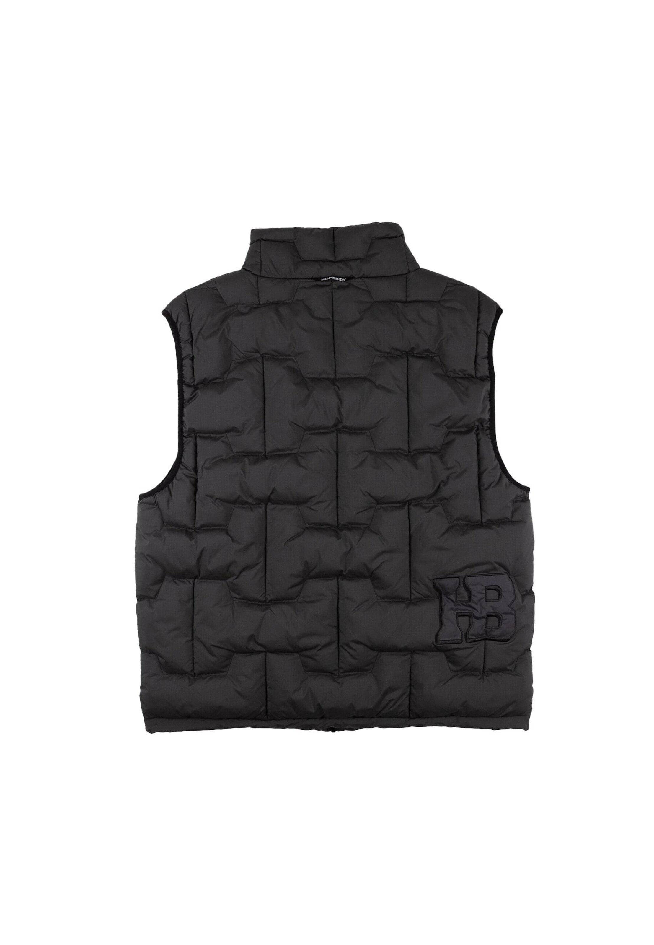 HOMEBOY Mellény 'Paver' - fekete