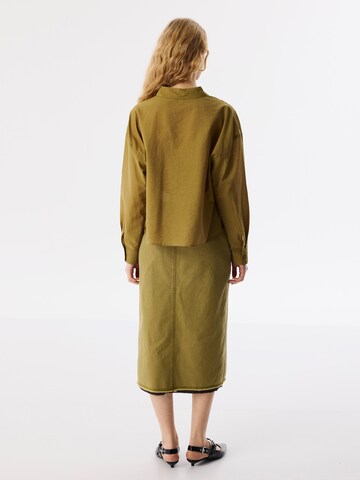 Chemisier Twist en vert
