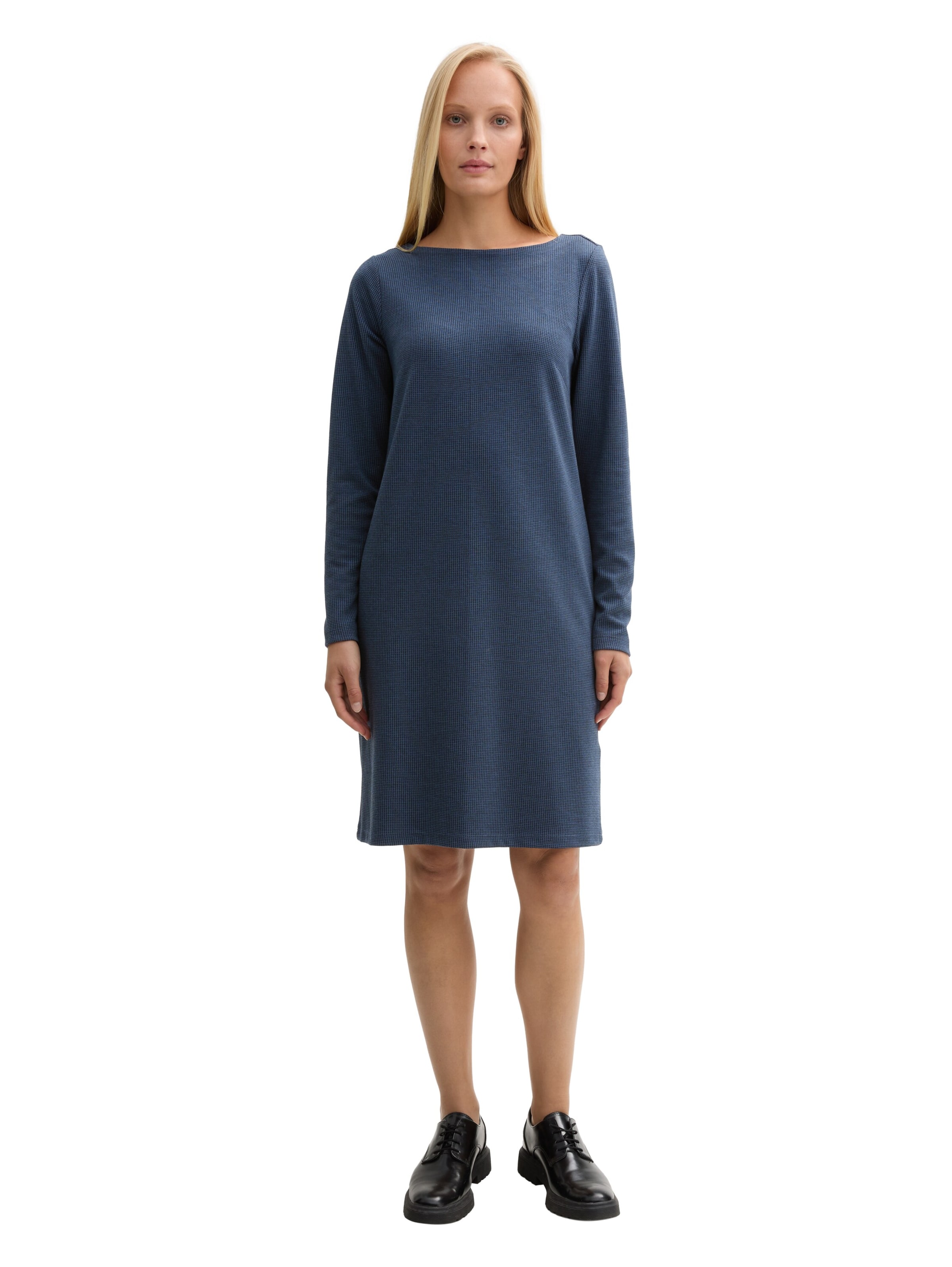 TOM TAILOR Kleid in Blau