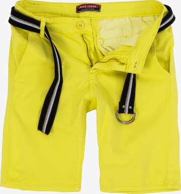 Rock Creek Chino Pants in Yellow: front