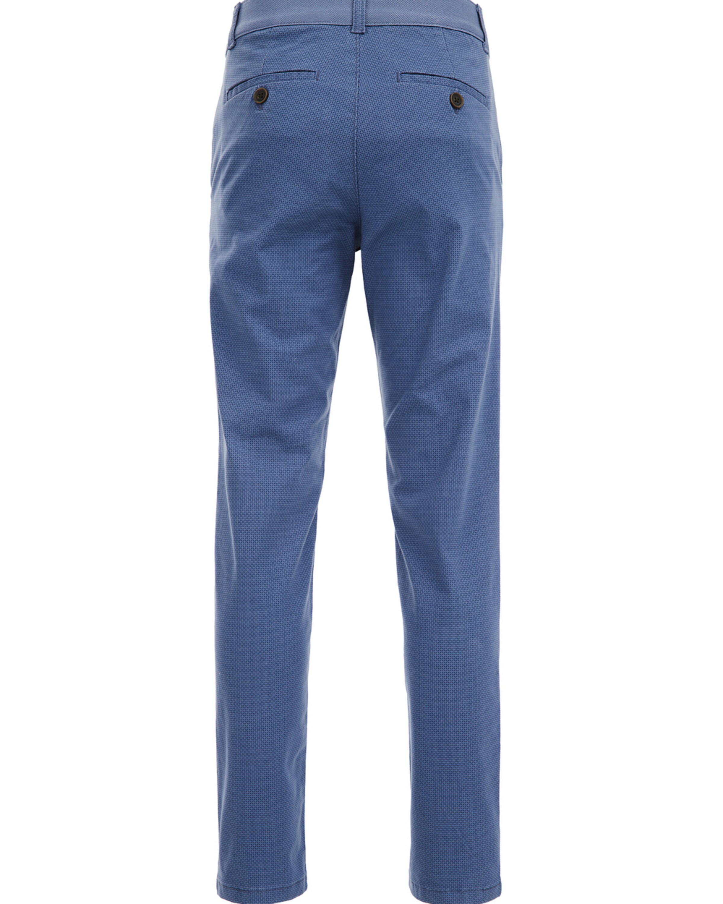 WE Fashion Slimfit Byxa i blå