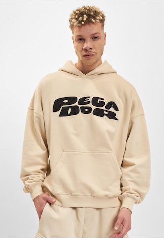 Felpa 'Drew Terry Boxy' di Pegador in beige