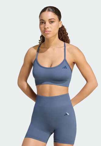 ADIDAS PERFORMANCE - Bustier Sujetador deportivo 'Essentials' en azul
