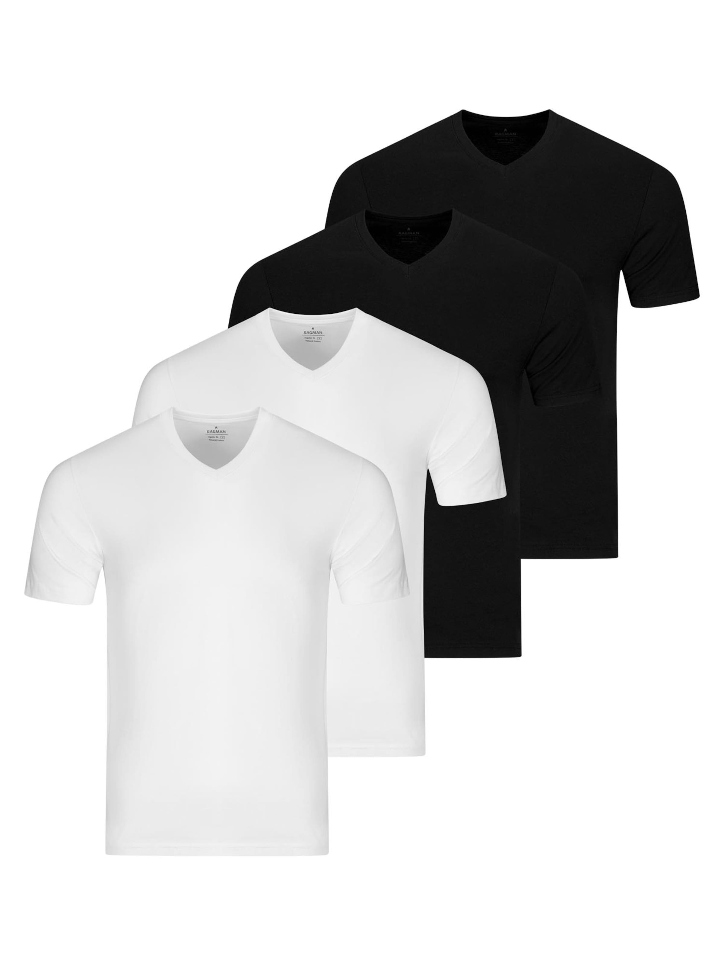 Ragman Undershirt 'Basic' in Mixed colors: front