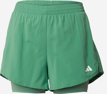 Pantalon de sport 'Made For Training' ADIDAS PERFORMANCE en vert : devant