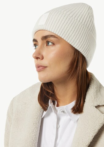 Bonnet comma casual identity en blanc : devant