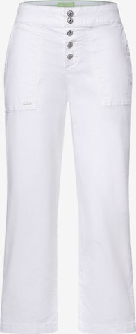 Regular Pantalon STREET ONE en blanc : devant