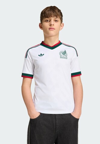 ADIDAS PERFORMANCE - Camiseta funcional 'Mexiko 26' en blanco: frente