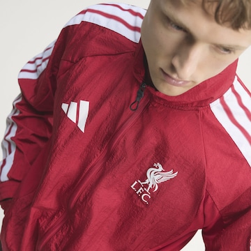 Giacca per l'allenamento 'FC Liverpool Anthem' di ADIDAS PERFORMANCE in rosso