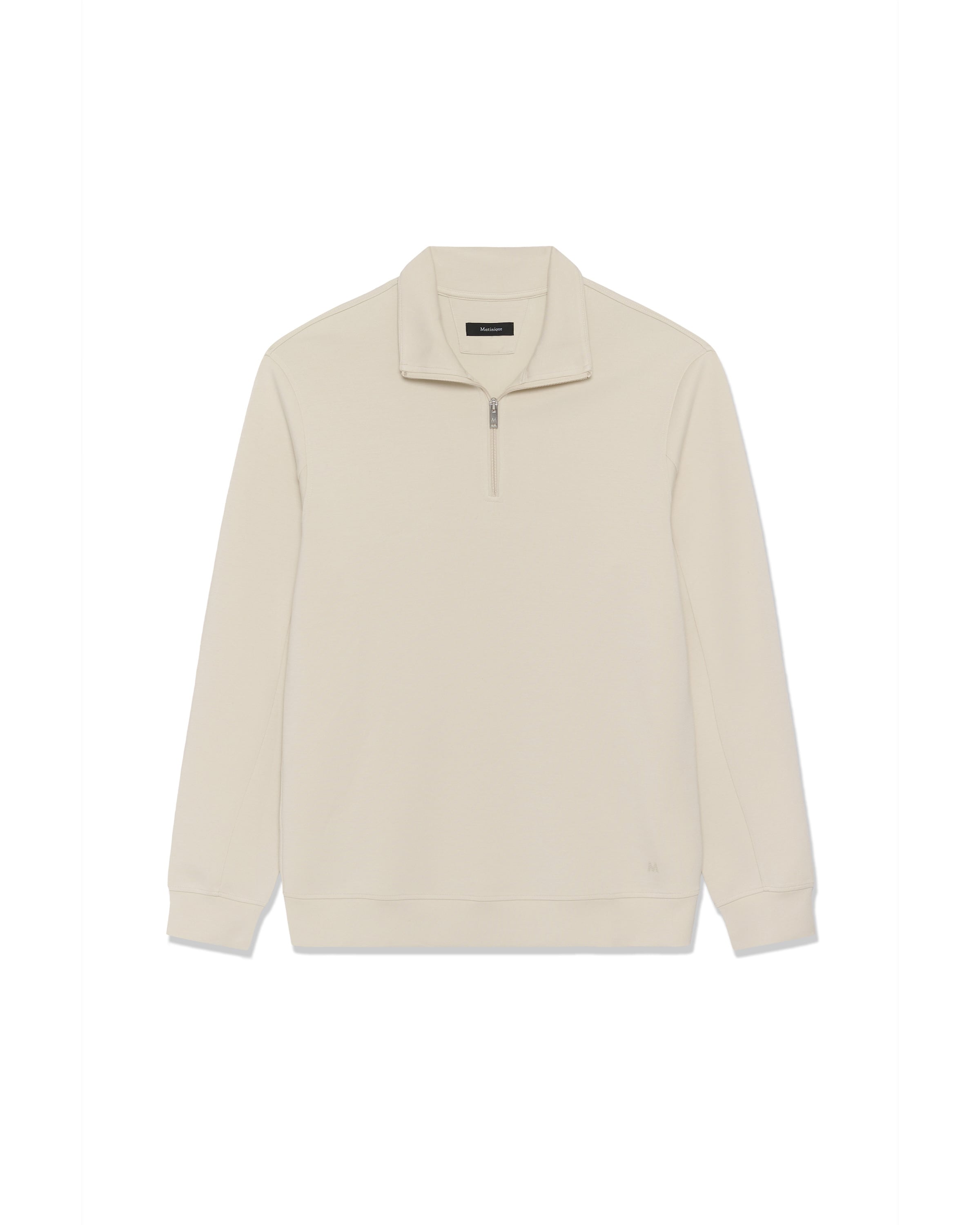 Matinique Sweatshirt 'MAkade' in Beige: Vorderseite
