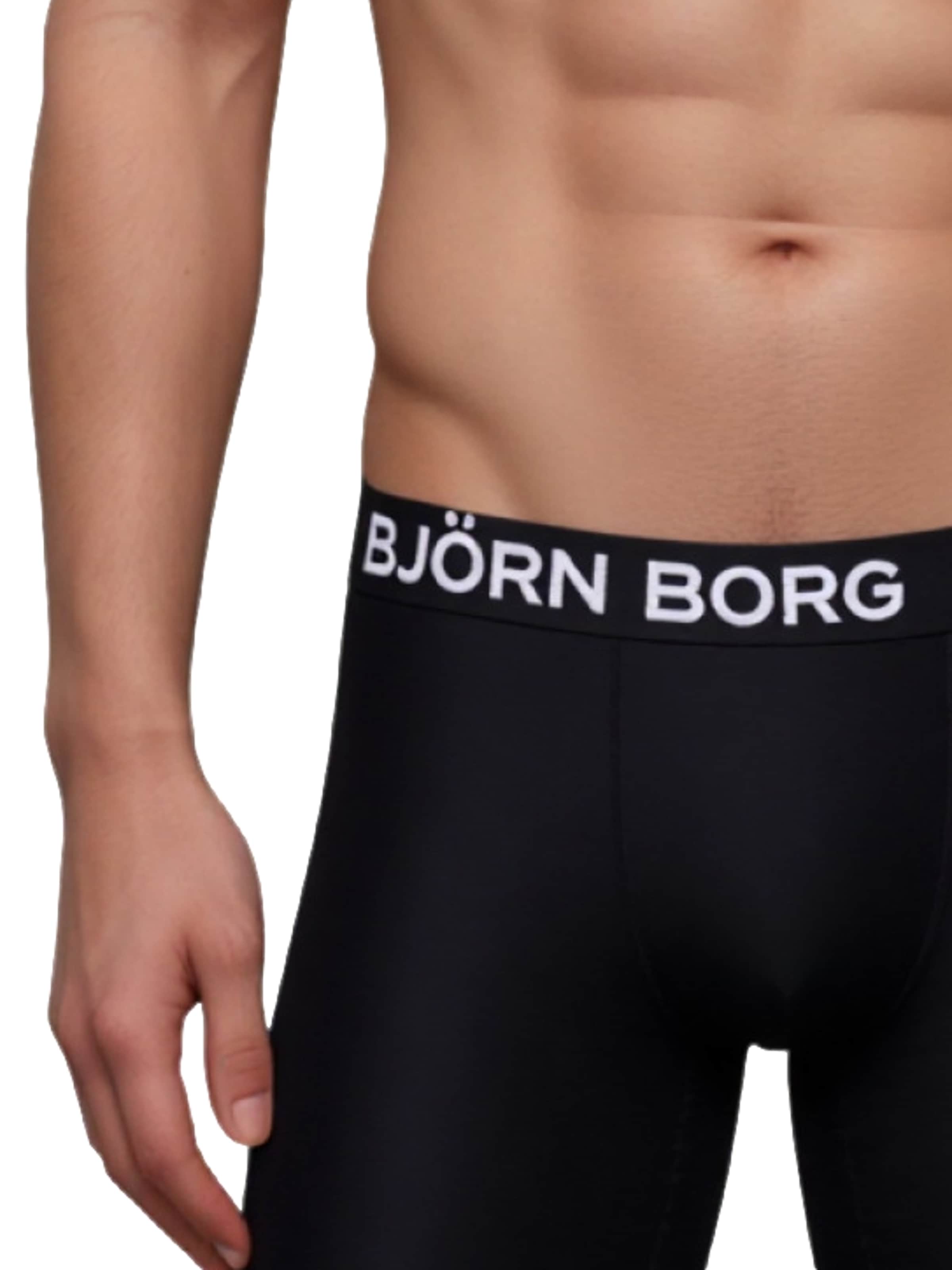 BJÖRN BORG Boksershorts i sort