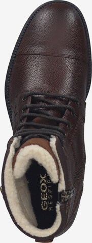 GEOX Lace-Up Boots 'Jaylon' in Brown