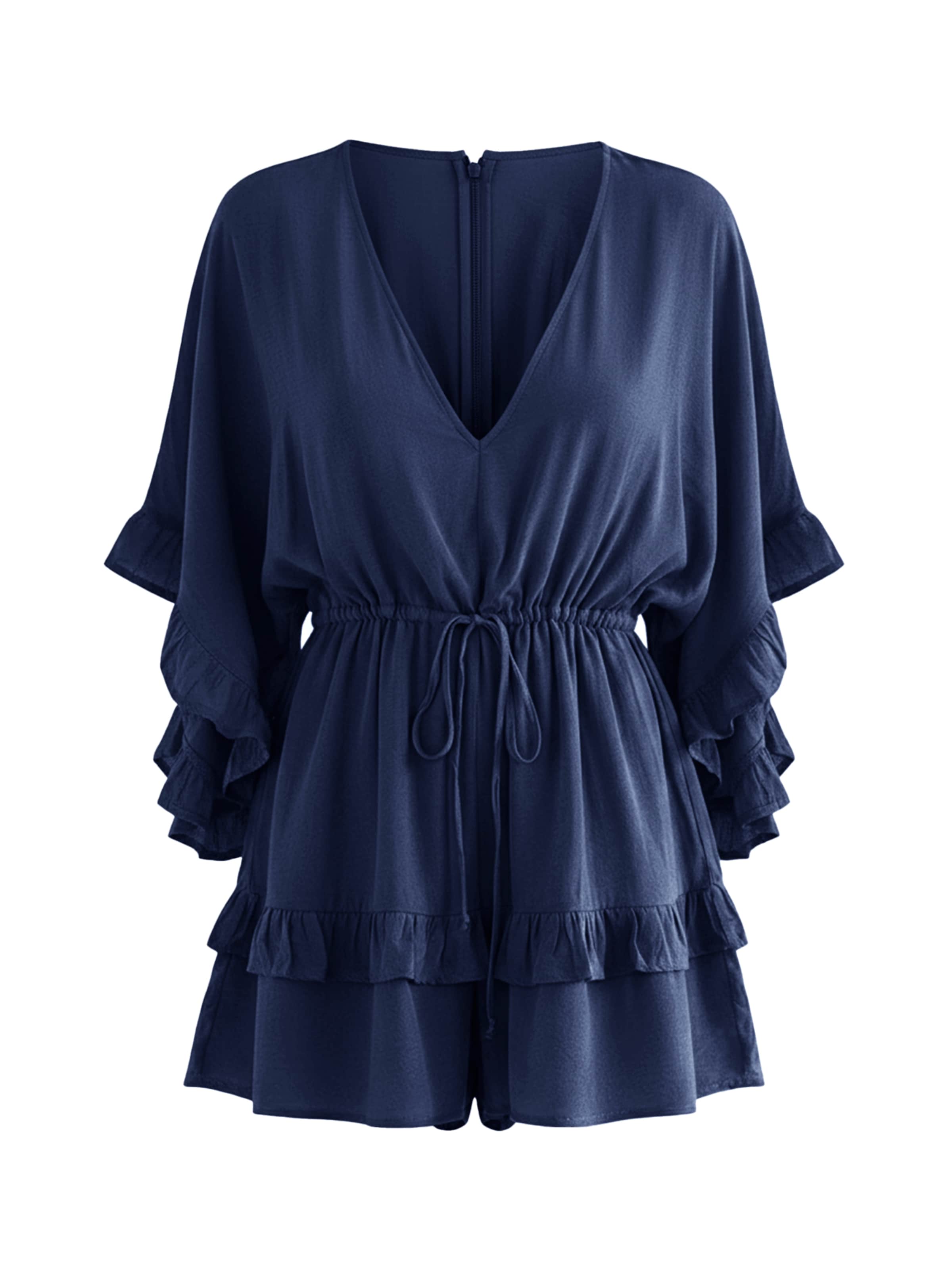 Salopeta de la Imily Bela pe albastru: față