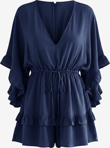 Salopeta de la Imily Bela pe albastru: față