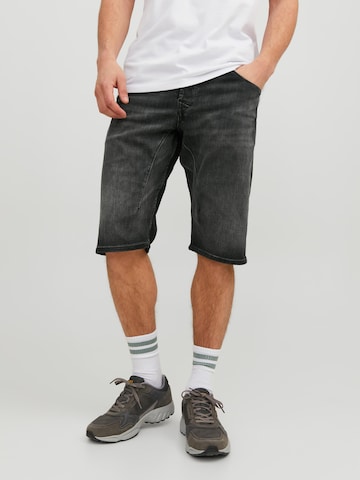 JACK & JONES Regular Jeans 'Scale' in Zwart: voorkant